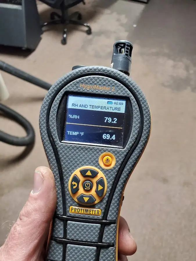 Moisture meter humidity assessment for Mold Remediation & Removal in Osceola
